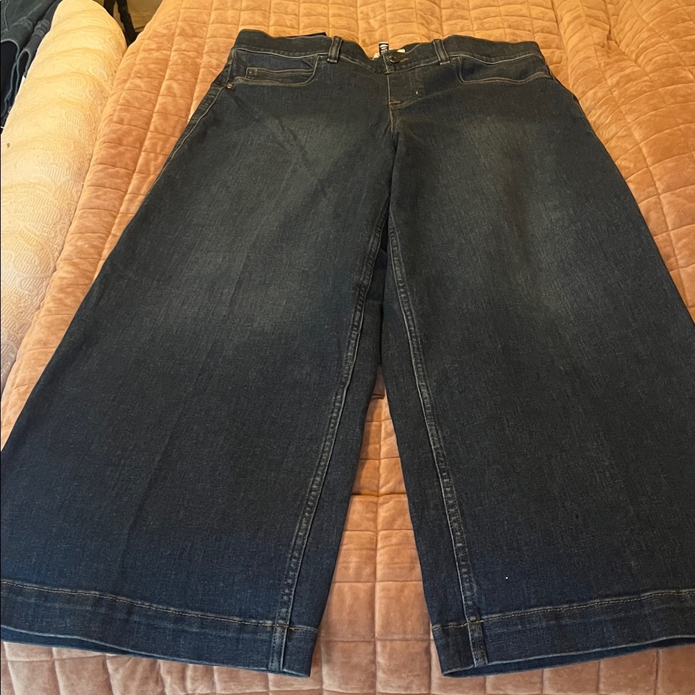 SPANX Dark Blue Flare Women's Jeans